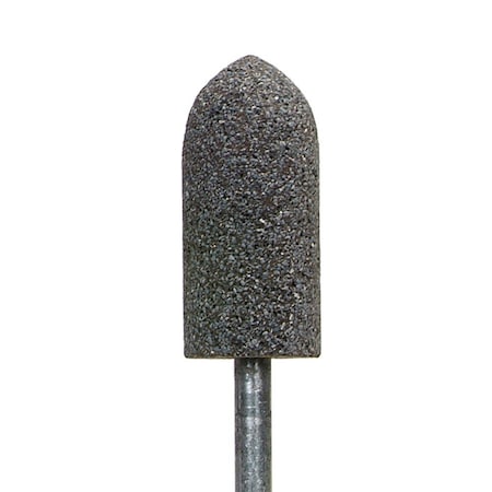 Norton Co Abrasives Charger Resin Bond Mounted Point, Type: A11, Size: 7/8 x 2, Material: ZA/AO 614636-16464